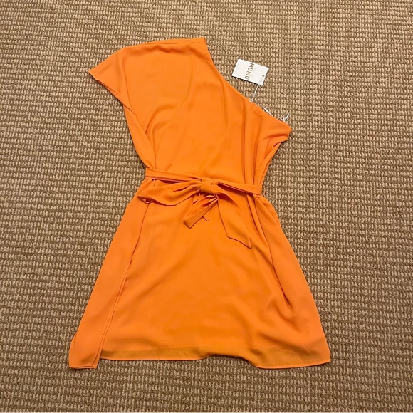 Show Me Your MuMu Trish Dress Orange Sunrise XS NWT - Picture 4 of 9